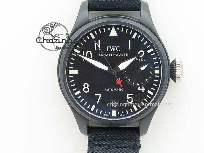 MIROTIME 0321 Youthful Pilot Chrono RG 3878 Gray Dial on Light Brown Leather Strap A 7394